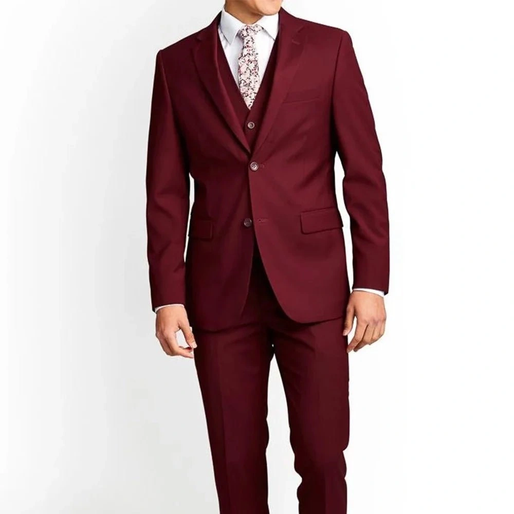 Maroon Magic A Berlin Suit That Turns Heads Three Pieces of Awesome